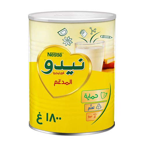 180000 حليب نيدو جاف المدعم 1800 جم - الصورة 1