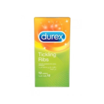 ديوركس واقي ذكري مضلع - 12 حبة Tickling Ribs