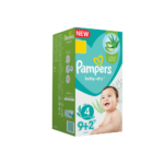 بامبرز حفاضات (4) بيبي دراي 11 حفاضة