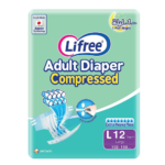 ليفري حفائظ لكبار السن كبير - 12 قطعة