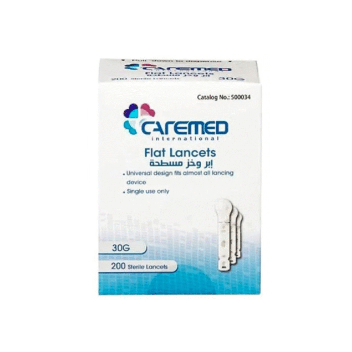 ⁦كارميد ابر وخز مسطحة 30 جي - 200 قطعة⁩ - الصورة ⁦2⁩