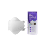 كمامات ايركوين الأصلية الكورية نانو فايبر العبوة حبه واحدة لون (ابيض - اسود)