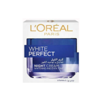 لوريال باريس كريم الليل يفتح و يوحد اللّون بحجر التورمالين و الفيتامين إي - 50 مل