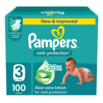 بامبرز حفاضات (3) الصندوق الجامبو 100 حفاضة
