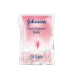 جونسون بيبي، الكرات القطنية الطبيعية - 50 قطعة