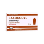 لاكسكوديل تحاميل 5 مجم للاطفال
