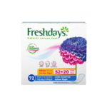 فريش دايز فوط نسائية يومية طويلة معطرة - 72 قطعة