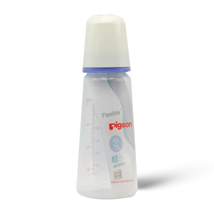 ⁦بيجون رضاعة بلاستيك غطاء أبيض - 200 مل⁩ - الصورة ⁦2⁩