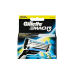 جيليت شفرات حلاقة ماك 3 - شفرتين