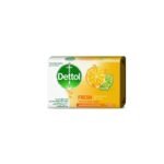 ديتول صابون قطع منعش بالليمون وزهر البرتقال - 165 جم