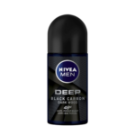 مزيل عرق نيفيا عميق رول أون بلاك كاربون للرجال - 50 مل