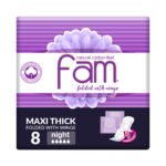 فام فوط فولد مـاكسى الليلي - 8 فوطة