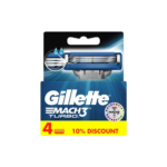 جيليت ماك 3 تربو شفرات حلاقة - 4 قطع