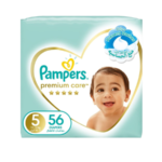 بامبرز حفاضات (5) عناية مميزة 56 حفاضة