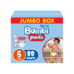 بامبي كلوت (5) الصندوق الجامبو 88 قطعة