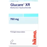 جلوكير اكس ار 750 مجم 30 قرص