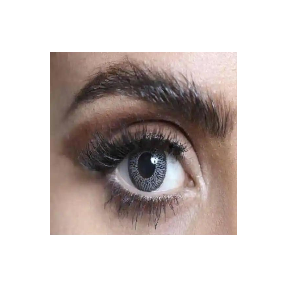 آي كلرز عدسات لاصقة رمادي 811 درجة 2 آي كلرز عدسات شهرية لاصقة رمادي 811 درجة 2 - الصورة 1