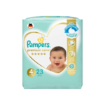 بامبرز حفاضات (4) عناية مميزة 23 حفاض