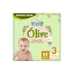 بيبي جوي حفاضات (3) بزيت الزيتون 11 حفاضة