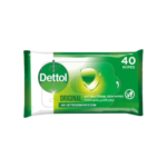 ديتول مناديل مبللة ومعقمة ومطهرة - 40 قطعة