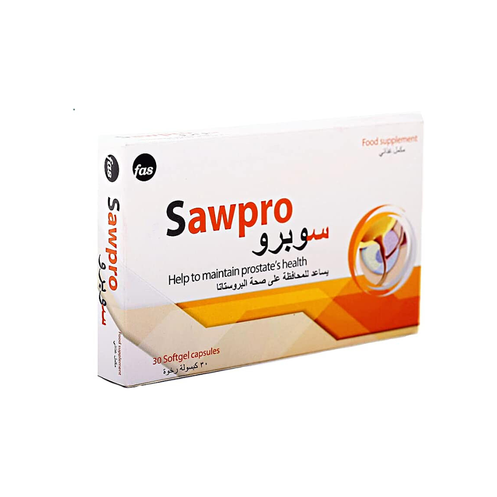 مكمل غذائي سو برو برو بروستاتا - 30 كبسولة هلامية مكمل غذائي سو برو برو بروستاتا 30 كبسولة - الصورة 1