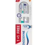 فرشاة أسنان سنسوداين مفعول سريع ناعم - 1 + 1