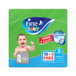 فاين بيبي حفاضات (3) دبل لوك 13 حفاضة