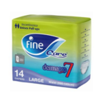 فاين كير حفايض كلوت لكبار السن مقاس (M) - 14 حفاض