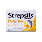ستربسلز بالعسل والليمون 24 قرص استحلاب
