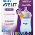 رضاعة ناتشورال للأطفال من فيليبس افنت من عمر 1 شهر - 260 مل (قطعتان)