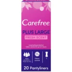 كير فري فوط يومية حجم كبير عطر منعش عبوة 20 فوطة