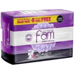 فام عبوة اقتصادية مطوية بالأجنحة ليلي 48 قطعة