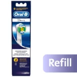 اورال بى فرشة اسنان غيار ثري دي وايت 2 قطعة