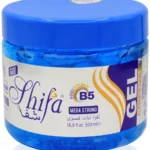 شفاء جل الشعر لقوة ثبات الشعر القصوة، خالي من الكحول، 500 مل
