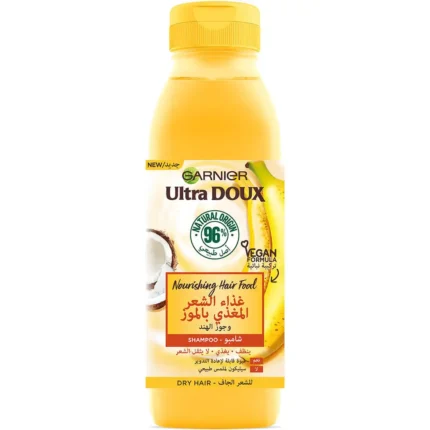 الترا دوكس غذاء الشعر شامبو مغذي بالموز 350 مل