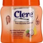 كريم مرطب للجسم بزبدة الكاكاو من كلير - 500مل