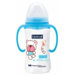 أوبتيمال رضّاعة أطفال بمقبض 300 مل - أزرق
