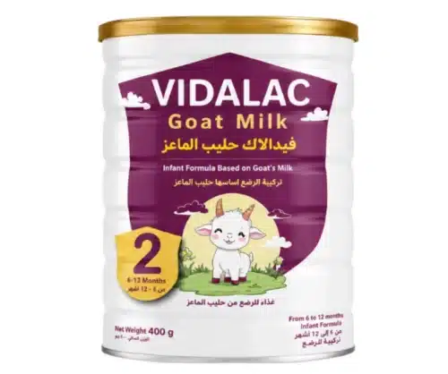 vidalac goat milk 2 فيدالاك حليب الماعز (2) 400جم - الصورة 1