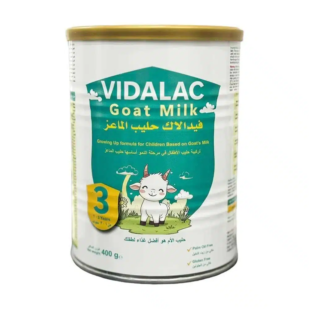 vidalac goat milk3 فيدالاك حليب الماعز (3) 400جم - الصورة 1